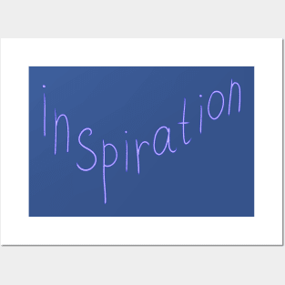 Inspiration Feeling title Posters and Art